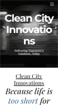 Mobile Screenshot of cleancityinnovations.com